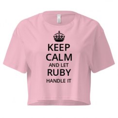 Ladies Festival Cali Crop Top Tee