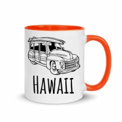 11oz Ceramic Mug with Color Inside