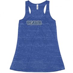 Ladies Flowy Racerback Tank