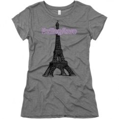 Ladies Slim Fit Super Soft Triblend Tee