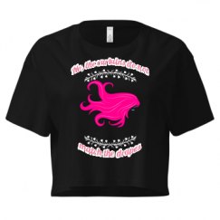 Ladies Festival Cali Crop Top Tee