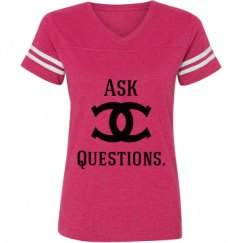 Ladies Relaxed Fit Vintage Sports Tee