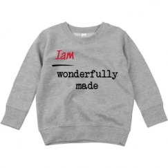 Toddler Crewneck Basic Promo Sweatshirt