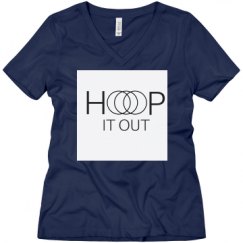 Ladies Relaxed Fit V-Neck Tee