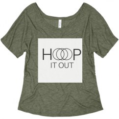 Ladies Flowy Slouchy Tee