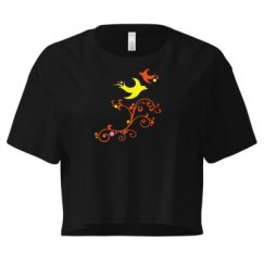 Ladies Festival Cali Crop Top Tee