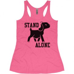 Ladies Slim Fit Super Soft Racerback Triblend Tank