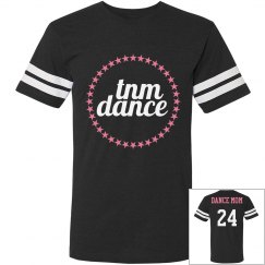 Vintage TNM Dance Mom Jersey Tee - BK/WH/PK