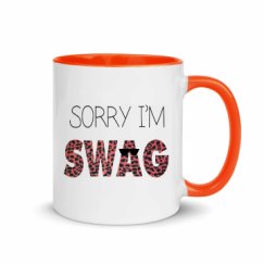 11oz Ceramic Mug with Color Inside