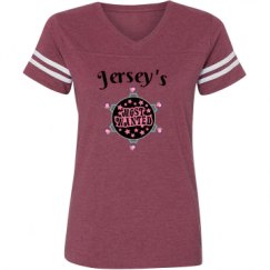 Ladies Relaxed Fit Vintage Sports Tee