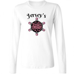 Ladies Relaxed Fit Basic Long Sleeve Tee