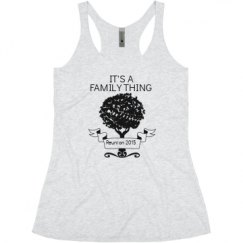 Ladies Slim Fit Super Soft Racerback Triblend Tank