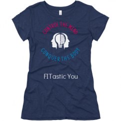 Ladies Slim Fit Super Soft Triblend Tee