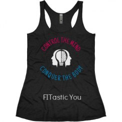 Ladies Slim Fit Super Soft Racerback Triblend Tank