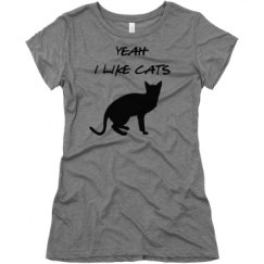 Ladies Slim Fit Super Soft Triblend Tee