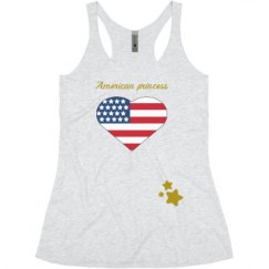 Ladies Slim Fit Super Soft Racerback Triblend Tank