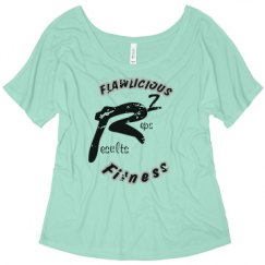 Ladies Flowy Slouchy Tee