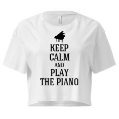 Ladies Festival Cali Crop Top Tee