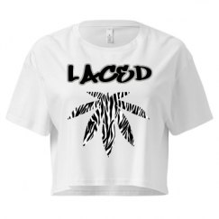Ladies Festival Cali Crop Top Tee