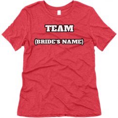 Ladies Relaxed Fit Super Soft Triblend Tee