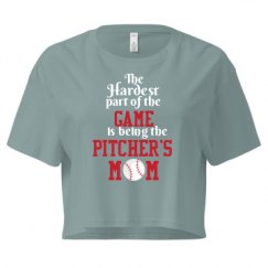 Ladies Festival Cali Crop Top Tee