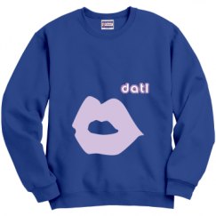 Unisex Film and Foil Crewneck Sweatshirt