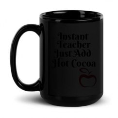 15oz Black Glossy Mug