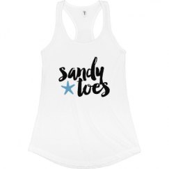 Ladies Slim Fit Racerback Tank Top