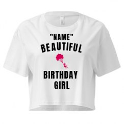 Ladies Festival Cali Crop Top Tee