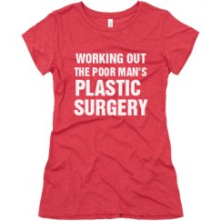 Ladies Slim Fit Super Soft Triblend Tee