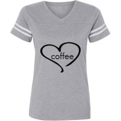 Ladies Relaxed Fit Vintage Sports Tee