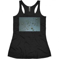 Ladies Slim Fit Super Soft Racerback Triblend Tank