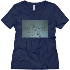Ladies Relaxed Fit V-Neck Tee