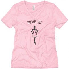 Ladies Relaxed Fit V-Neck Tee