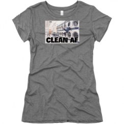 Ladies Slim Fit Super Soft Triblend Tee