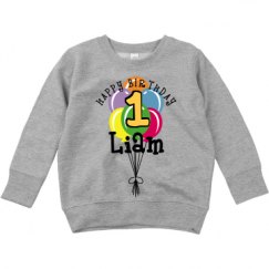 Toddler Crewneck Basic Promo Sweatshirt