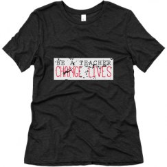 Ladies Relaxed Fit Super Soft Triblend Tee