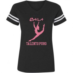 Ladies Relaxed Fit Vintage Sports Tee