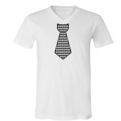 Unisex V-Neck Jersey Tee