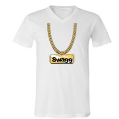 Unisex V-Neck Jersey Tee