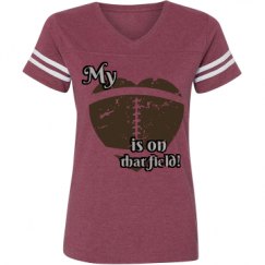 Ladies Relaxed Fit Vintage Sports Tee