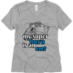 Ladies Relaxed Fit V-Neck Tee