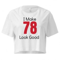 Ladies Festival Cali Crop Top Tee