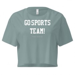 Ladies Festival Cali Crop Top Tee