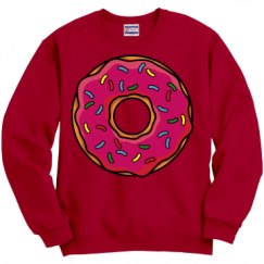 Unisex Film and Foil Crewneck Sweatshirt