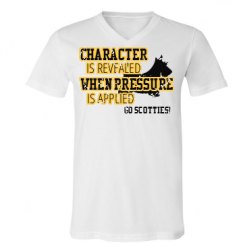 Unisex V-Neck Jersey Tee