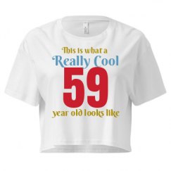 Ladies Festival Cali Crop Top Tee