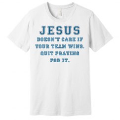Jesus: Not A Sports Fan 