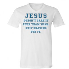 Unisex V-Neck Jersey Tee