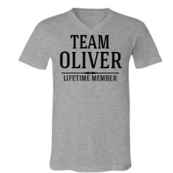 Unisex V-Neck Jersey Tee